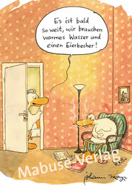 Postkarte Eierbecher