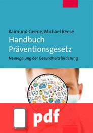 Handbuch Präventionsgesetz (E-Book/PDF)