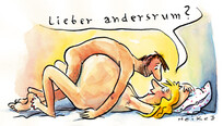 Postkarte Andersrum