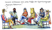 Postkarte Anonyme Hebammen